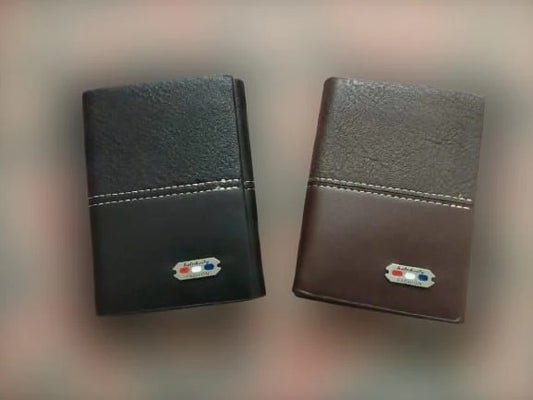 Belebaily Tri-Fold Wallet Black | Men's Wallet with 10 Card Slots
