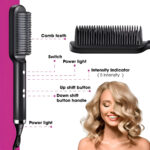 GrabitPK portable hair styling brush for home and travel