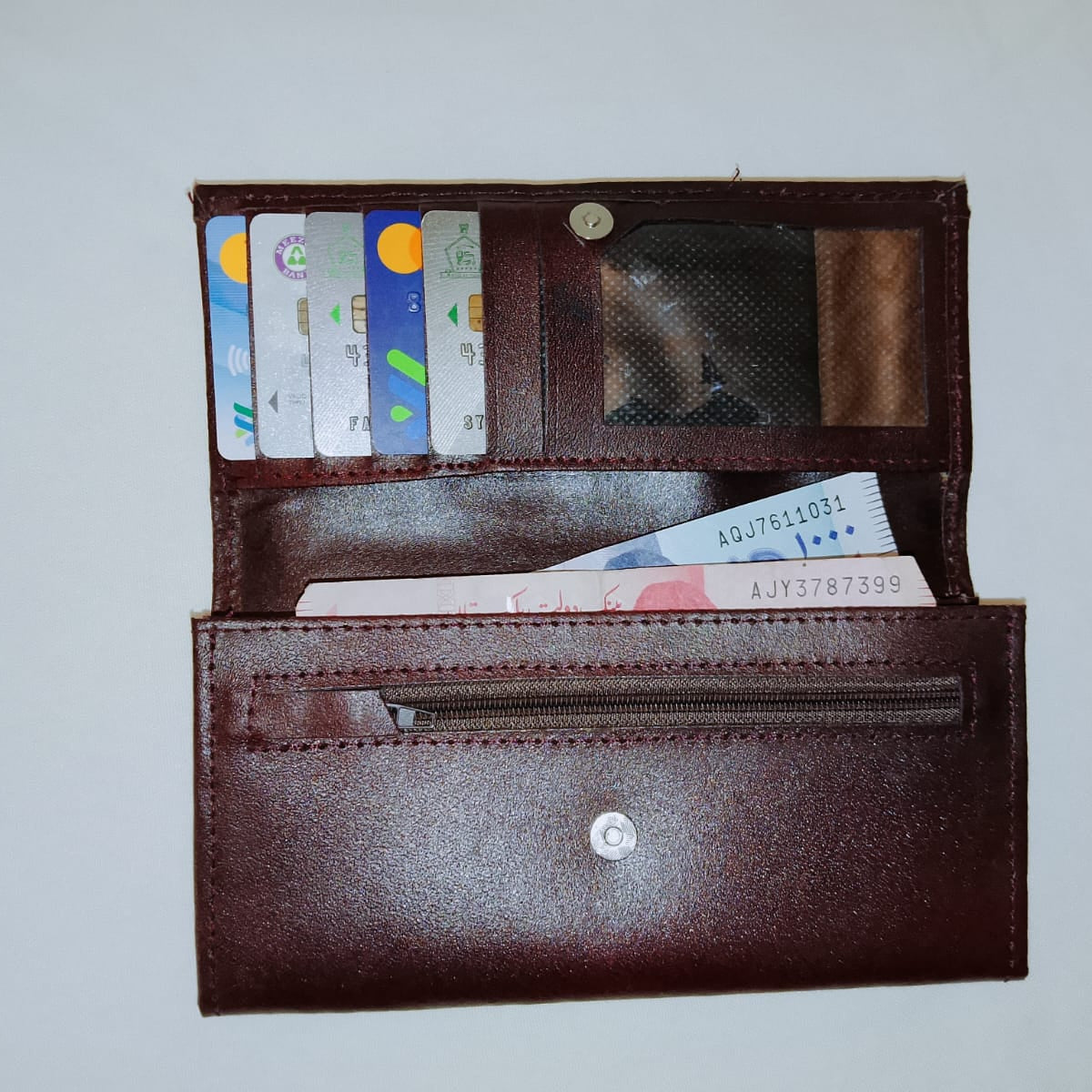 Leather Clutch for Women