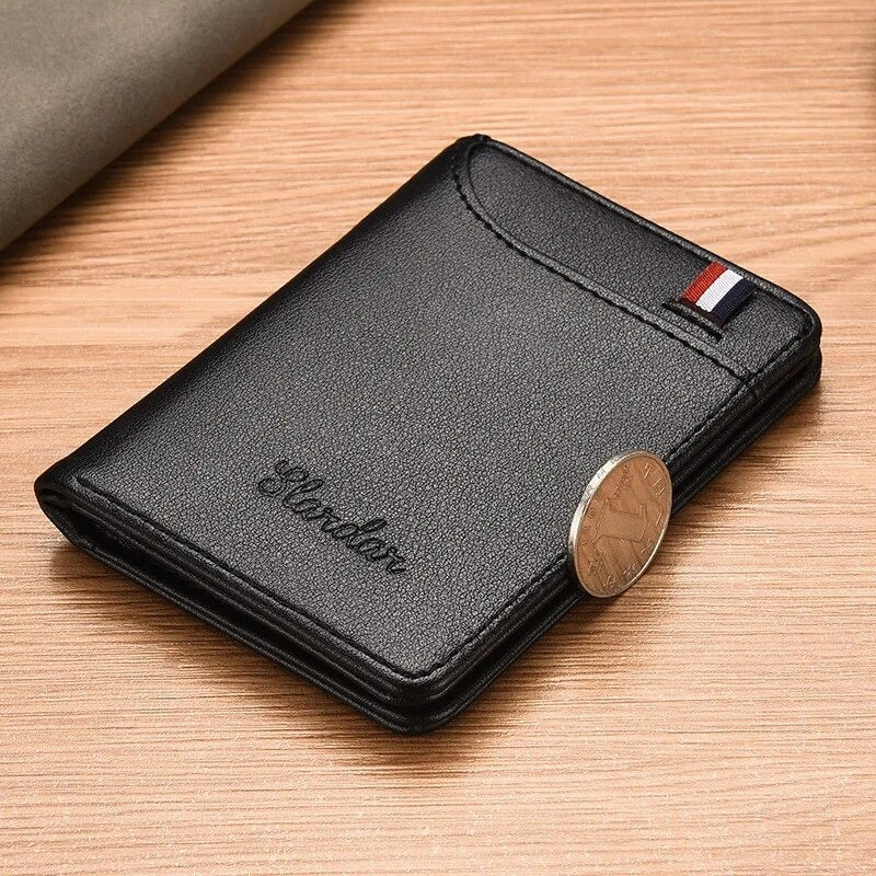 Slardar premium leather wallet for men black