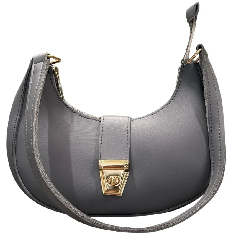 GrabitPK Luxury Crescent Purse for Everyday Use