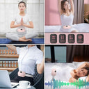 Portable Heating & Massage Waist Belt | Warm Comfort Pad with Vibration Support