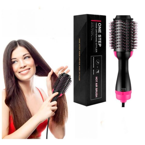 3-in-1 hot air styling brush for everyday hair styling