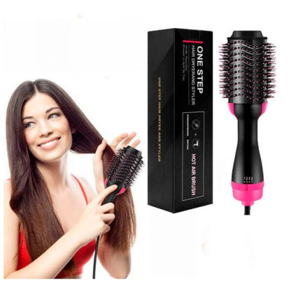 3-in-1 hot air styling brush for everyday hair styling