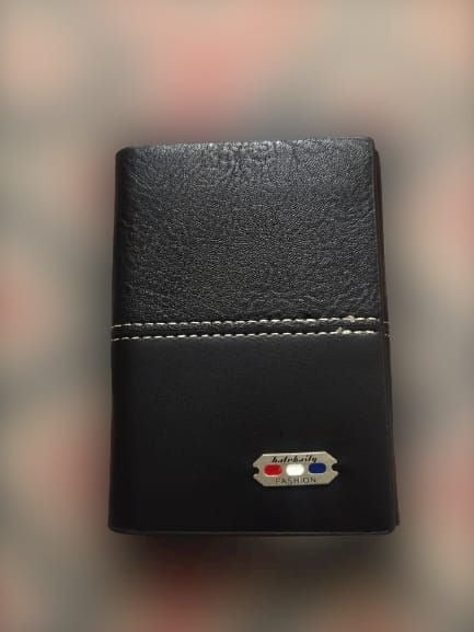 Belebaily Tri-Fold Wallet Black | Men's Wallet with 10 Card Slots