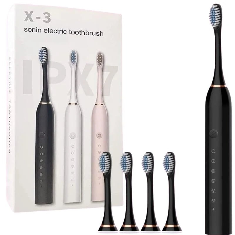 High-speed vibration toothbrush for personal care routine