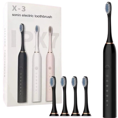 High-speed vibration toothbrush for personal care routine