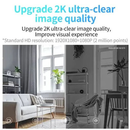 Compact wide-angle mini camera for workspace setup