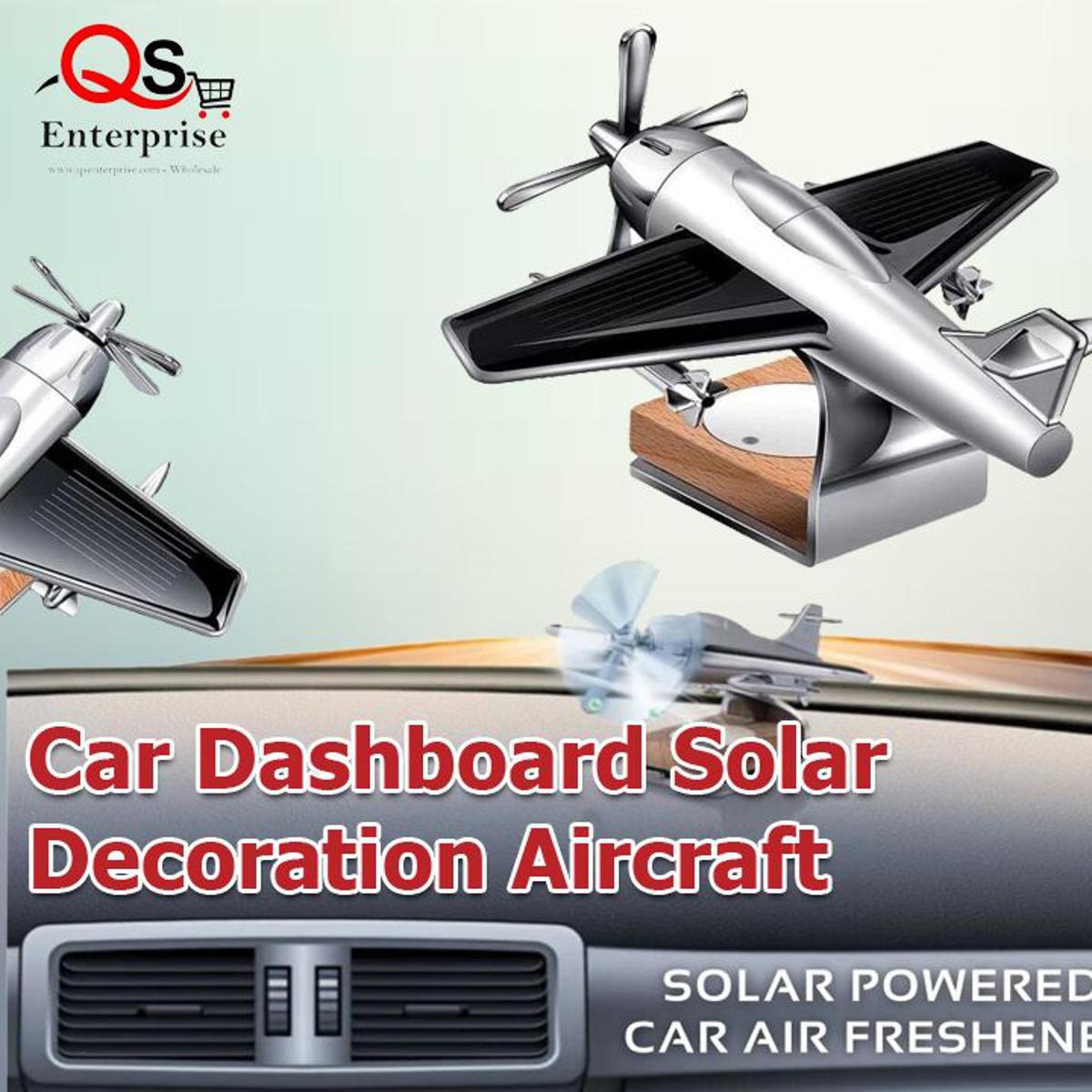 Decorative aeroplane perfume diffuser for car dashboard