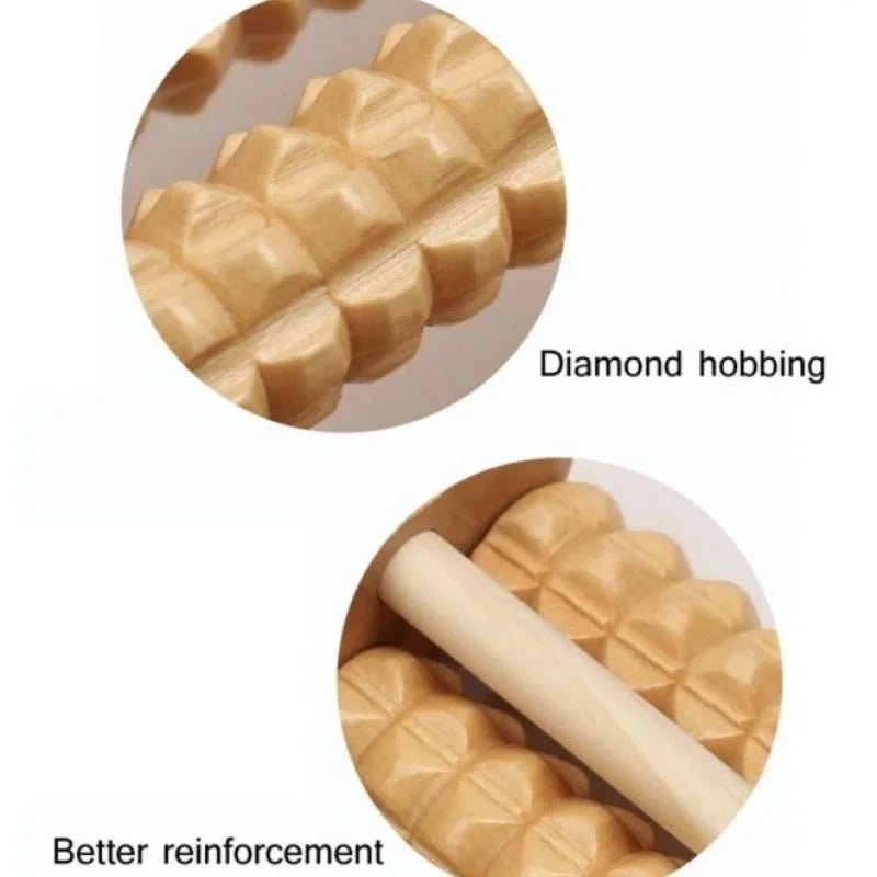 Foot roller stimulator for everyday relaxation routine