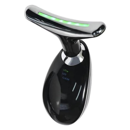 GrabitPK 3 in 1 rechargeable face and neck massager with red light technology