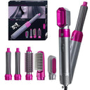 GrabitPK 5 in 1 hair styling brush kit with multiple attachments