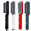 GrabitPK 909 hair straightening brush with adjustable heat settings