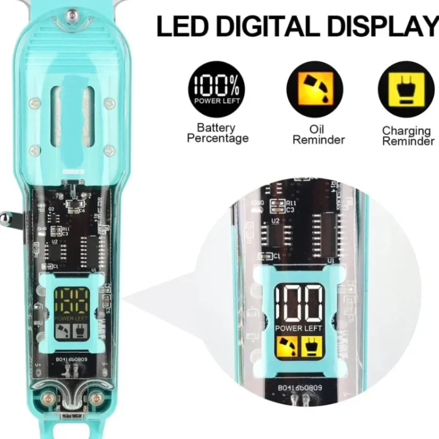 GrabitPK Daling hair trimmer with transparent body design