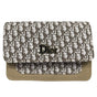 GrabitPK Fashionable Canvas and Leather Clutch for Women