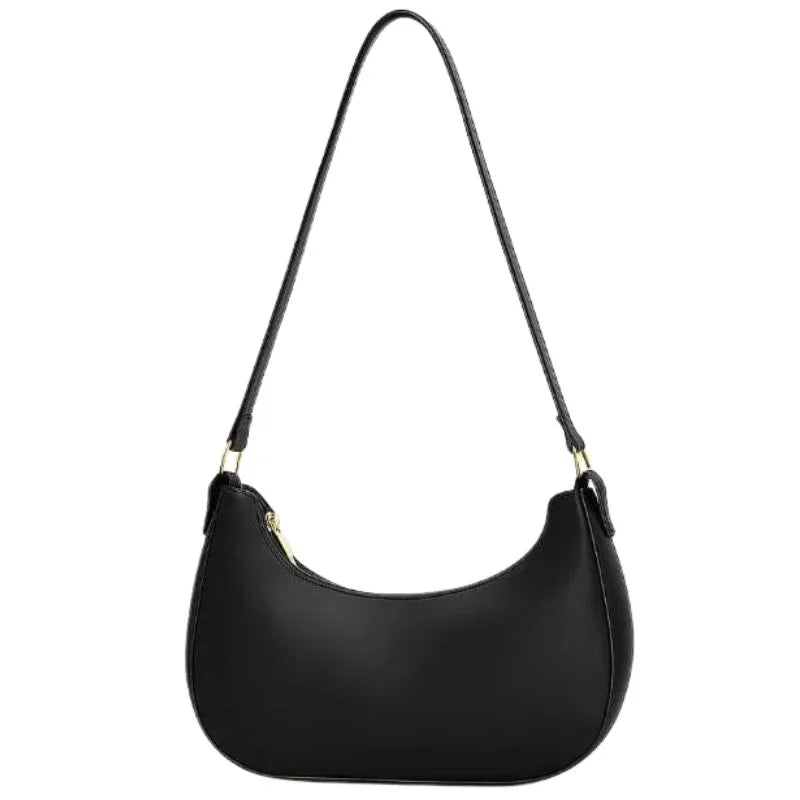 GrabitPK Luxury Shoulder Bag with Gold Hardware Details