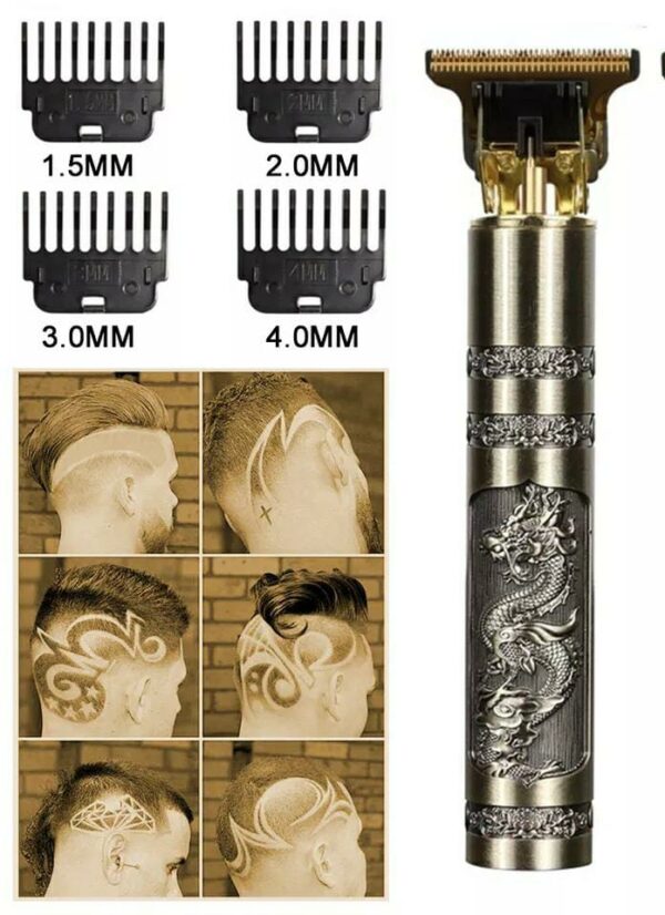 GrabitPK T9 beard trimmer with titanium steel blades