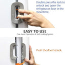 GrabitPK adhesive refrigerator security lock for daily use