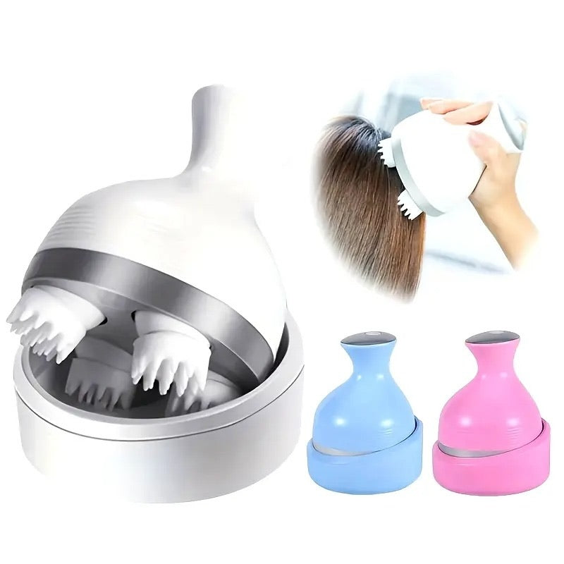 GrabitPK cordless scalp massager with ergonomic design
