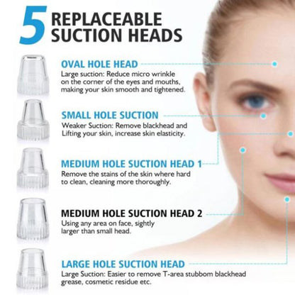 GrabitPK facial care device with adjustable suction settings