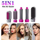 GrabitPK hair brush styling kit with detachable heads
