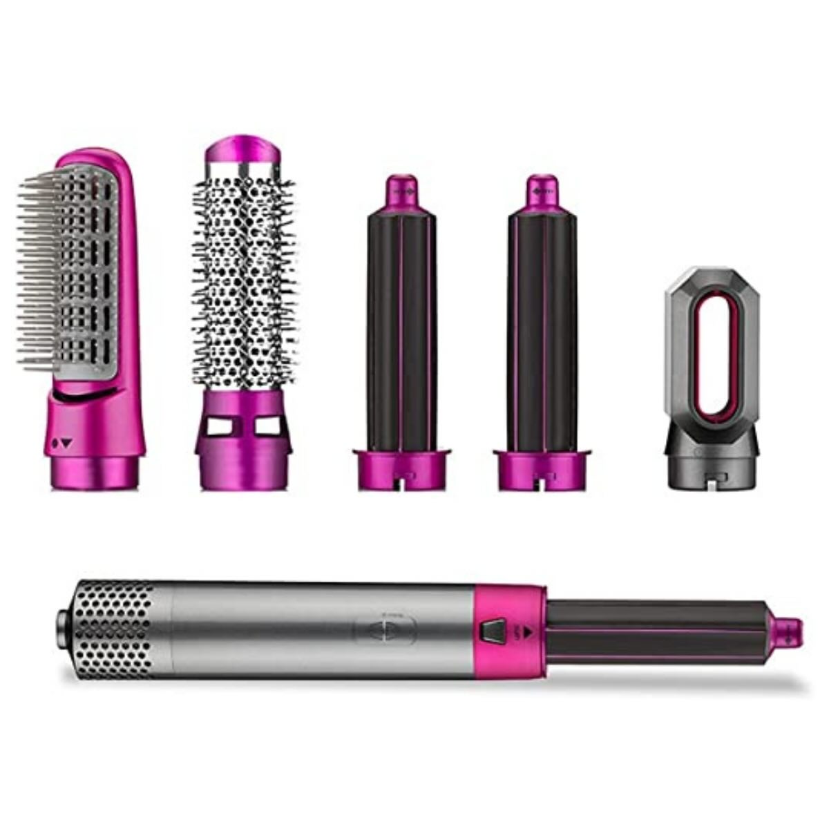 GrabitPK hair styling kit with dryer and volumizer accessories