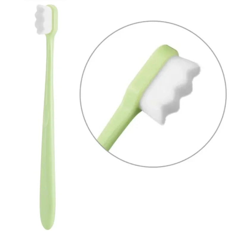 GrabitPK nano toothbrush with travel case and ultra soft bristles