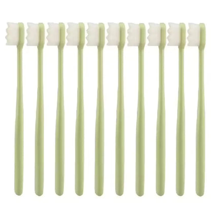 GrabitPK portable nano toothbrush in parrot color