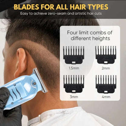 GrabitPK professional grooming trimmer with steel blades