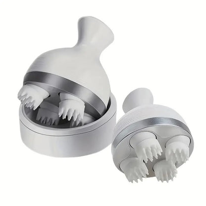 GrabitPK rechargeable scalp and body massager with silicone tips