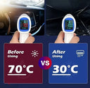 GrabitPK reflective windshield protector for vehicle interiors