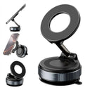 GrabitPK universal magnetic smartphone holder mounted on car dashboard