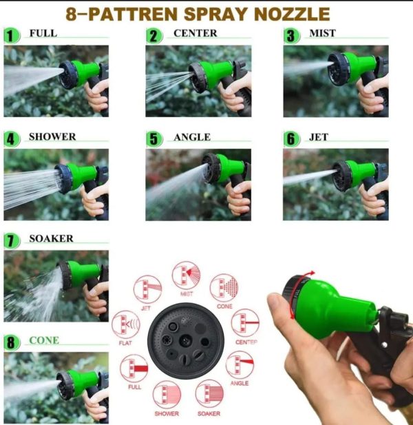 GrabitPK water hose pipe for lawn and plant watering