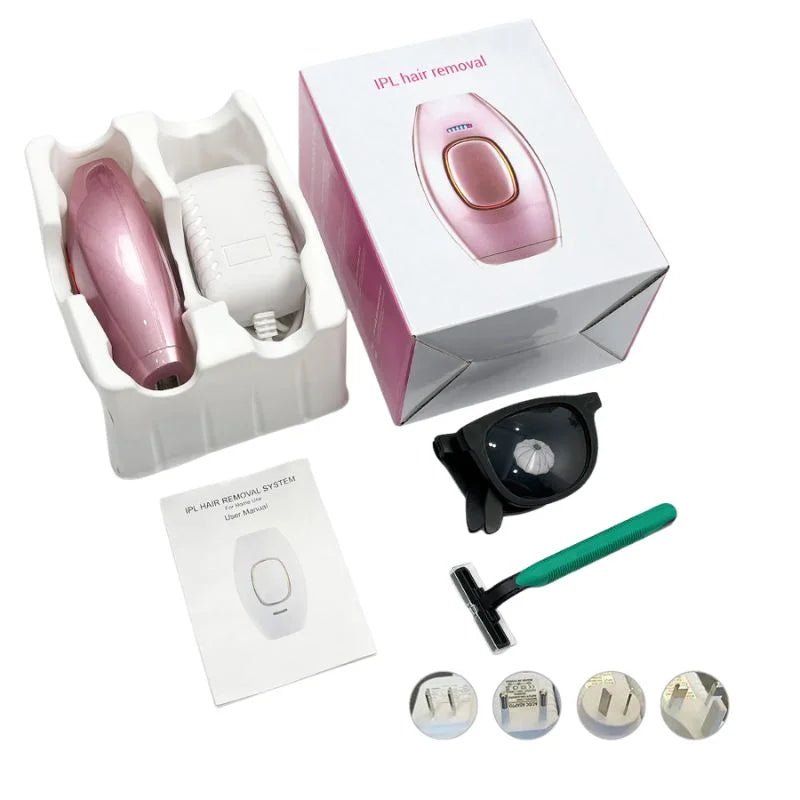 Modern IPL light device for personal care routines
