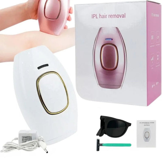 IPL light hair care device for at-home grooming