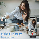 Portable clip-on wireless microphones for mobile recording