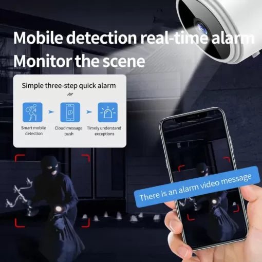 Portable wireless camera with low-light viewing support