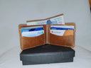 Premium men's wallet with multiple card slots