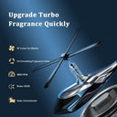 Premium metal helicopter perfume diffuser for cars