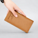 RFID blocking wallet with fold closure and card slots