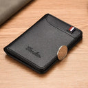 Slardar premium leather wallet for men black