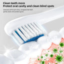 Smart electric toothbrush with multiple cleaning modes