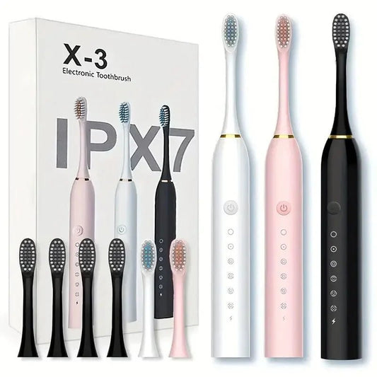 Rechargeable sonic electric toothbrush with USB charging