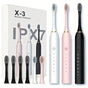 Rechargeable sonic electric toothbrush with USB charging