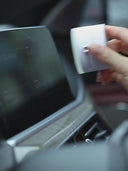 Dashboard and windshield magnetic phone holder for vehicles