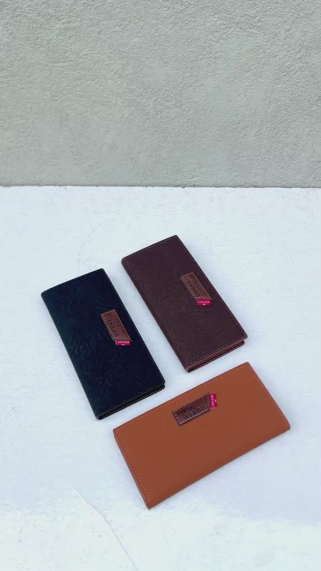 Modern wallet for men and women with card holder slots