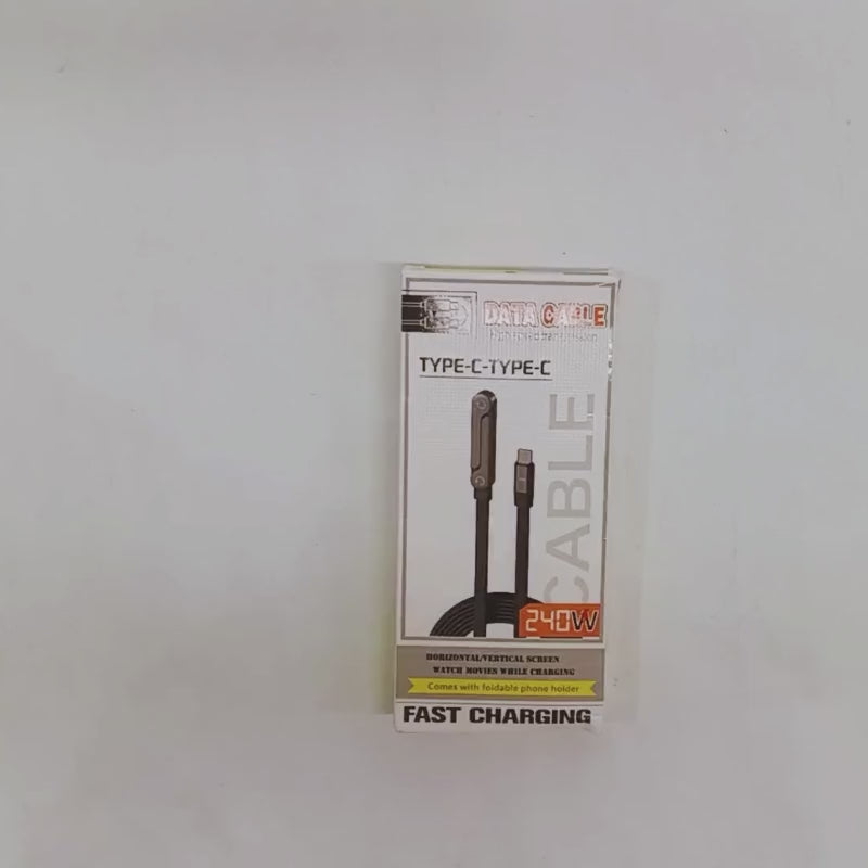 GrabitPK Multifunction Type-C Charging Cable with Phone Holder