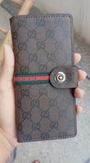 Luxury inspired wallet with spacious cash compartments